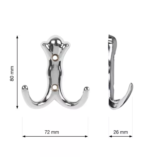 Berfi kabáttartó króm