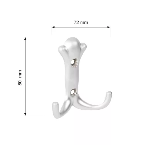 Berfi kabáttartó matt króm