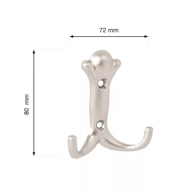 Berfi kabáttartó matt nikkel