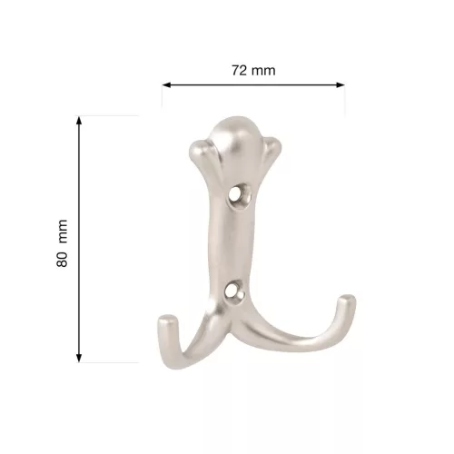 Berfi kabáttartó matt nikkel