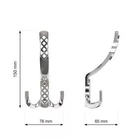 Santes I kabáttartó króm