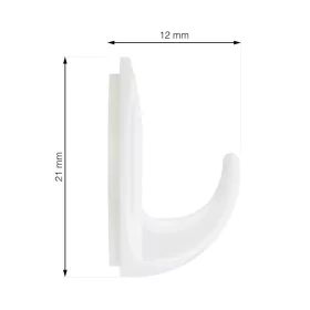 Öntapadós akasztó QF5 műanyag fehér