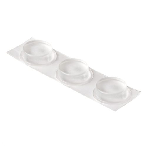 Lengéscsillapító átmérő 20x62 mm öntapadós átlátszó 3 db.