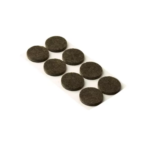 Filc alátétek 30 mm öntapadós barna 8 db