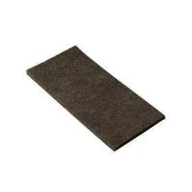 Filc lap kivágat 50×100 mm öntapadós barna 2 db