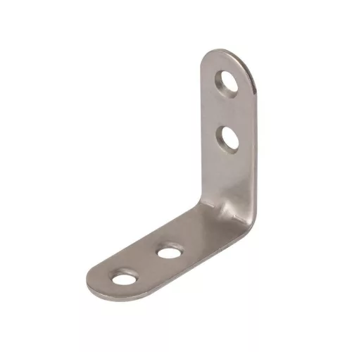 Csatlakozó szögidom 40x40x15mm rozsdamentes acél