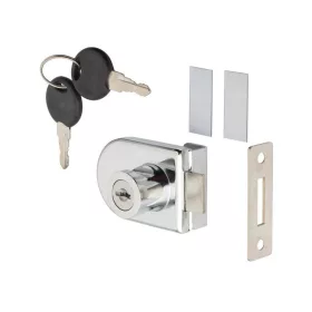 Üvegzár 54x38mm króm