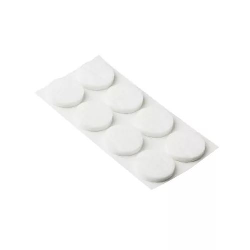 Filc alátétek 20 mm öntapadós fehér 32 db