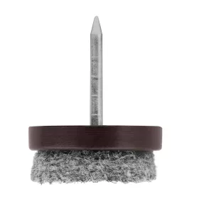 Filc csúszótalp szeggel 20 mm barna 8 db