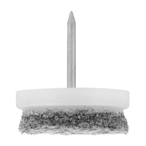 Filc csúszótalp szeggel 24 mm fehér 8 db
