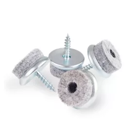 Filc csúszótalp csavarral 20 mm szürke 4 db