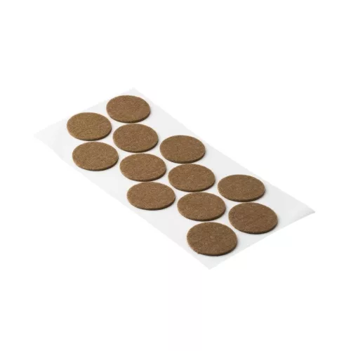 Filc alátétek 40 mm öntapadós barna 12 db