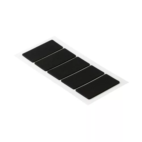 EVA csúszásgátló alátétek 40×90 mm öntapadós fekete 5 db
