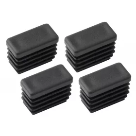 Dugó 20x10mm műanyag fekete 4 db.