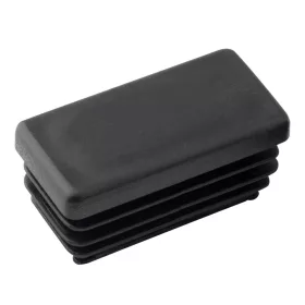40x20 mm-es dugó műanyag fekete