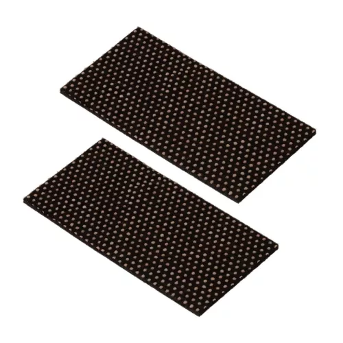 Filc lap csúszásgátló pöttyökkel 50×100 mm öntapadós barna