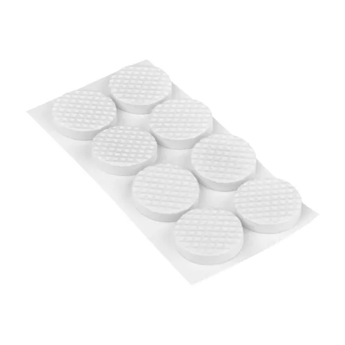 EVA csúszásgátló alátétek 25 mm öntapadós fehér 8 db