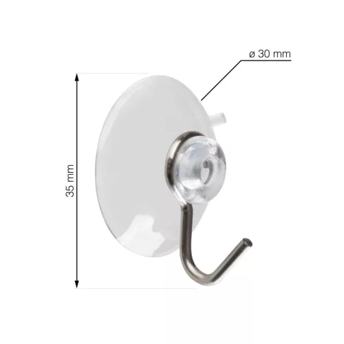 Tapadóhorog átmérő 30 mm