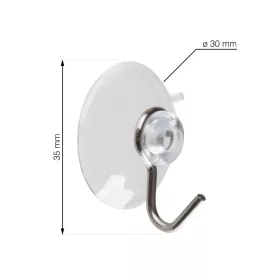 Tapadóhorog átmérő 30 mm 6 db.