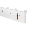 Ruhatartó 550x70 mm 5 akasztó fehér MDF+fehér FSC