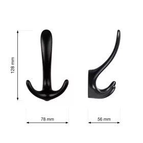 Trillo kabáttartó fekete