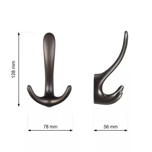 Trillo kabáttartó antracit