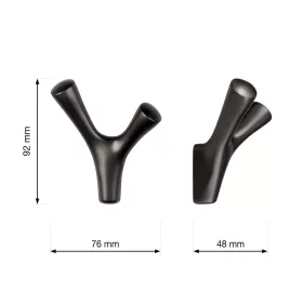 Amioso II kabáttartó antracit