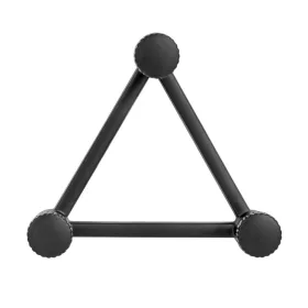 Háromszög alakú kabáttartó matt fekete