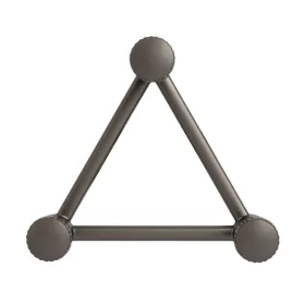 Háromszög alakú kabáttartó antracit