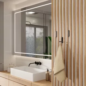 Csuklós akasztó négyzet alakú matt fekete