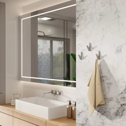 Dart kabáttartó matt króm