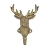 Szarvas kabátfogas arany öntöttvas