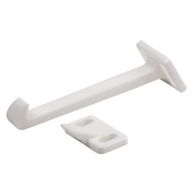 68 mm hosszú gyerekbiztonsági zár műanyag fehér 2 db.