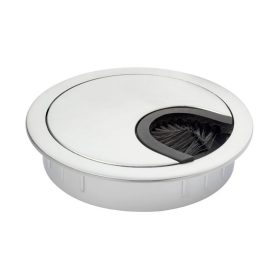 Kábeltömítés 60 mm átmérő fém matt króm