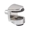 Üveg polctartó átmérő 5mm 4-8mm nikkelezett 4 db.