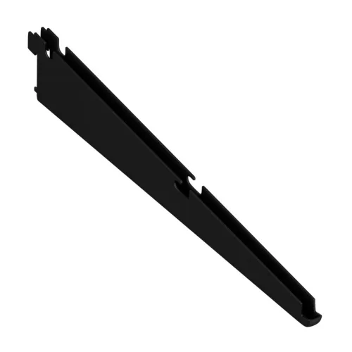 Drótpolc tartó, 320 mm, matt fekete