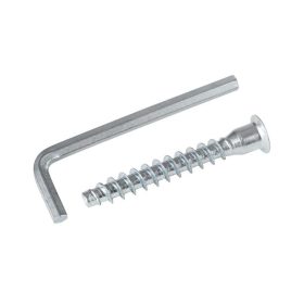 Összekötő csavar konfirmáció 7x50mm + fogantyú 8 db.