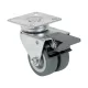 Dupla forgószerkezet fékkel átmérő 50 mm teherbírás 70 kg
