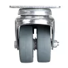 Dupla forgószerkezet fékkel átmérő 50 mm teherbírás 70 kg