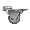 Dupla forgógörgő furattal és fékkel átmérő 50 mm teherbírás 70 kg