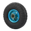 Felfújható kerék átmérő 260 mm tengelyátmérő 20 mm kék teherbírás 100 kg
