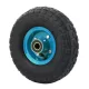 Felfújható kerék átmérő 260 mm tengelyátmérő 20 mm kék teherbírás 100 kg