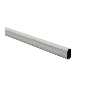 Ovális ruhaakasztó 2000x30x15mm horganyzott