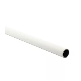 Ruhatartó rúd 600 mm hosszú 20 mm átmérőjű fehér