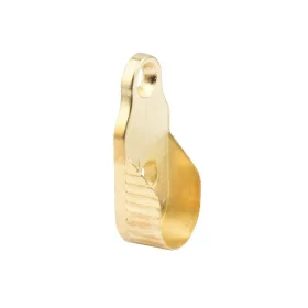   Ovális ruhaakasztó rúd tartó 30x15mm sárgaréz bevonatú 2 db.