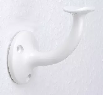 Handlaufhalterung Gebogene Basis Weiß