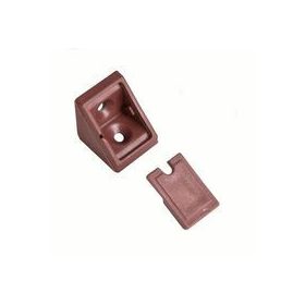 Plastic Corner 25Pcs/Pack 18Mm Brown