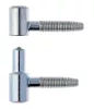 Window Hinge Screw-in. 13Mm White Hook Ball Otlav 055/13