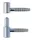 Window Hinge Screw-in. 13Mm White Hook Ball Otlav 055/13