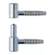 Door Hinge Bolted. 16 Ball F.Galvanized Otlav 055/16 Wz
